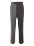 Thom Browne two-tone wool trousers - Grey