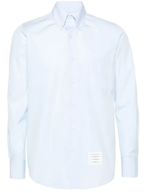 Thom Browne camisa con cuello de pico