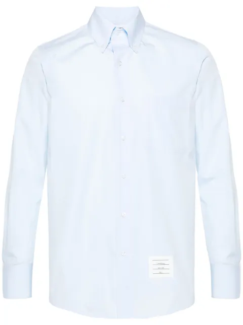 Thom Browne camisa con cuello de pico