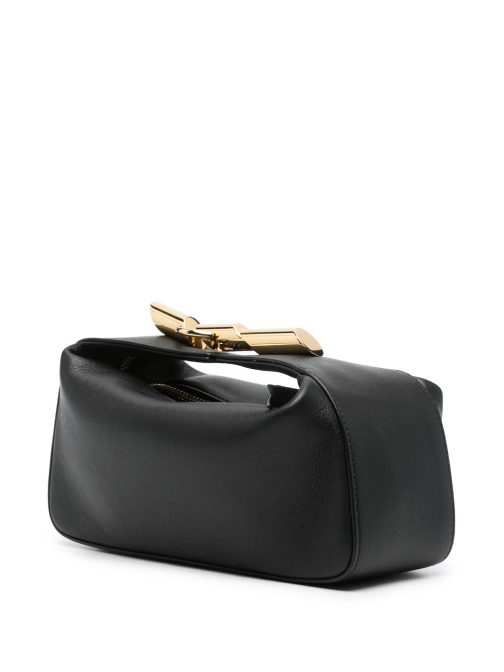 Shop Lanvin Haute Sequence Clutch Bag In 黑色