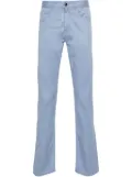Canali relaxed-fit chinos - Blue