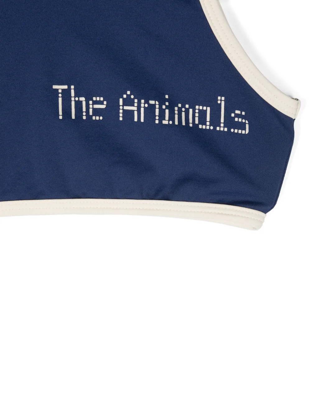 The Animals Observatory Triton bandeau bikini Blauw