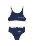 The Animals Observatory Triton bandeau bikini - Blue