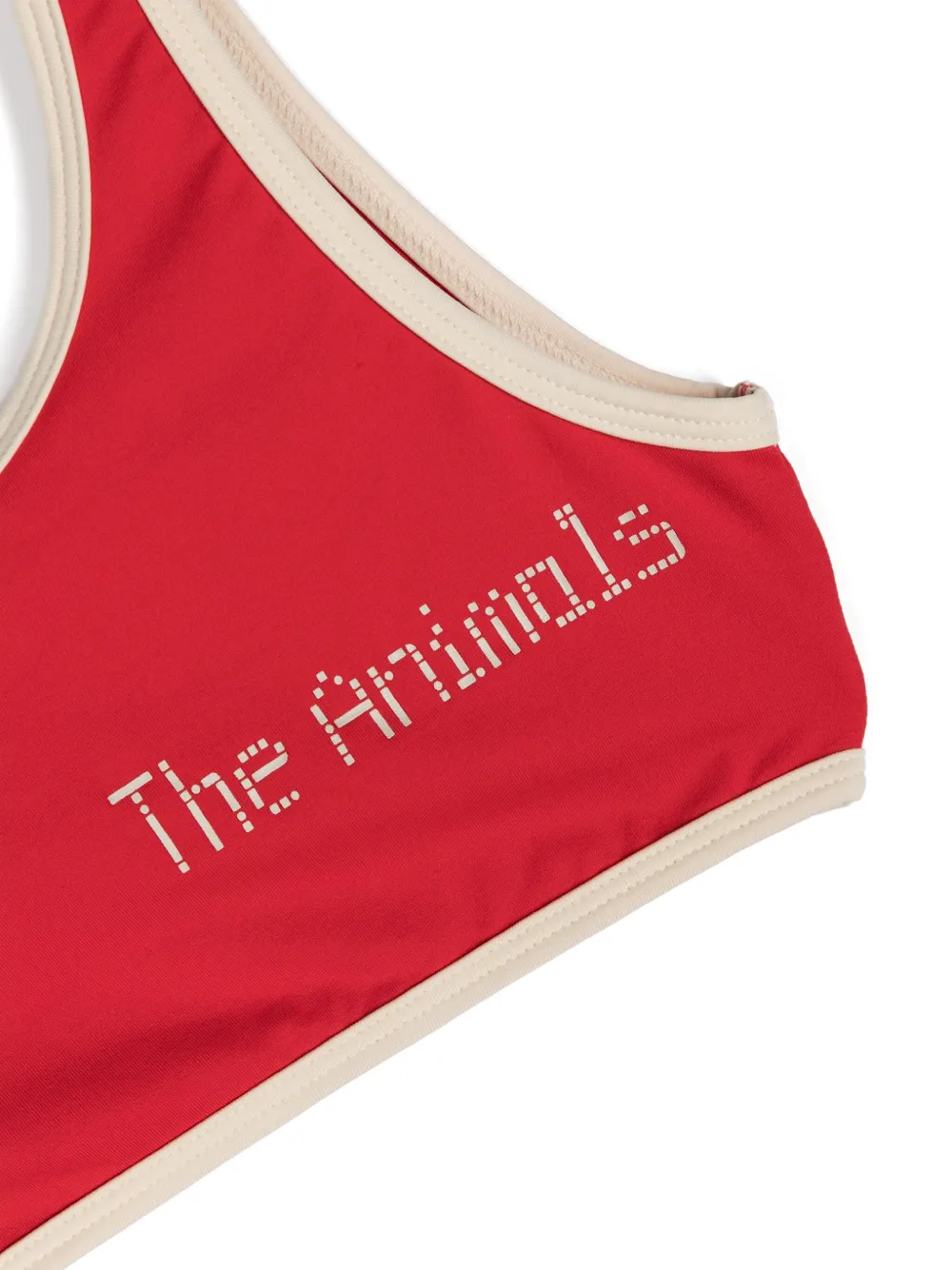 The Animals Observatory Triton bandeau bikini Rood