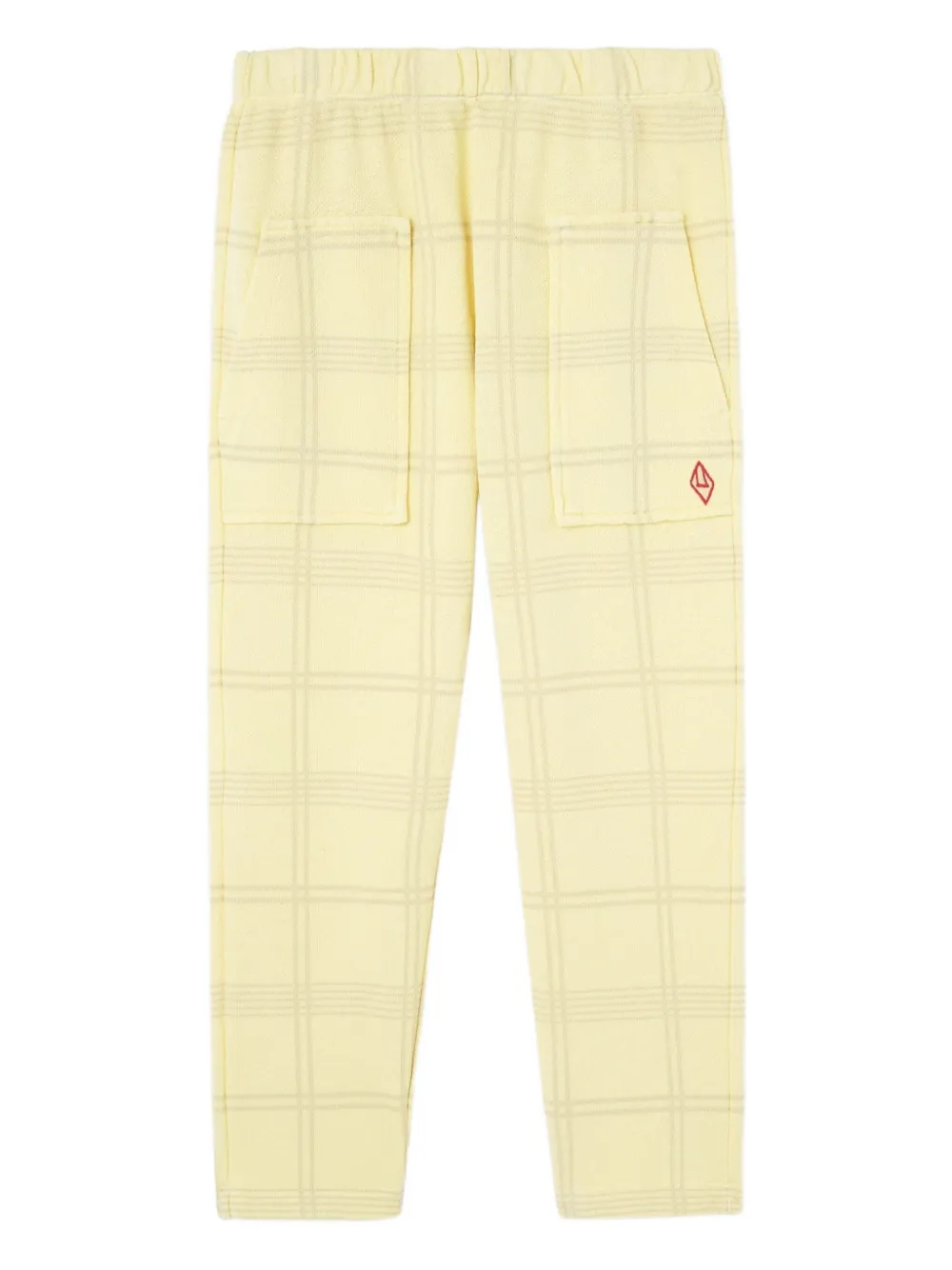 The Animals Observatory Horse check pocket track pants | Yellow | Image 1