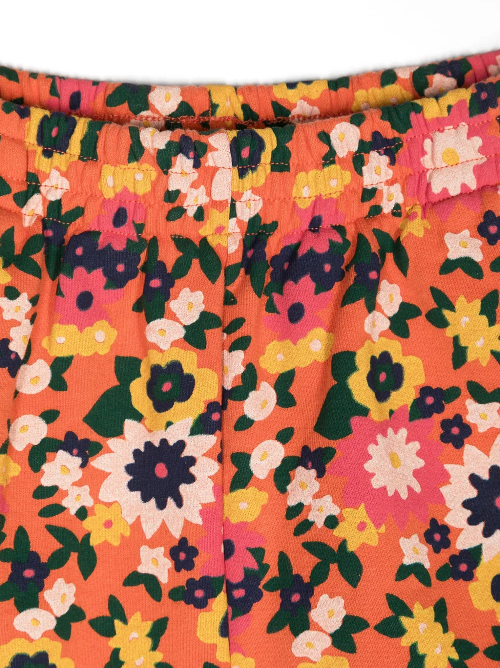 The Animals Observatory Gardener katoenen shorts Oranje