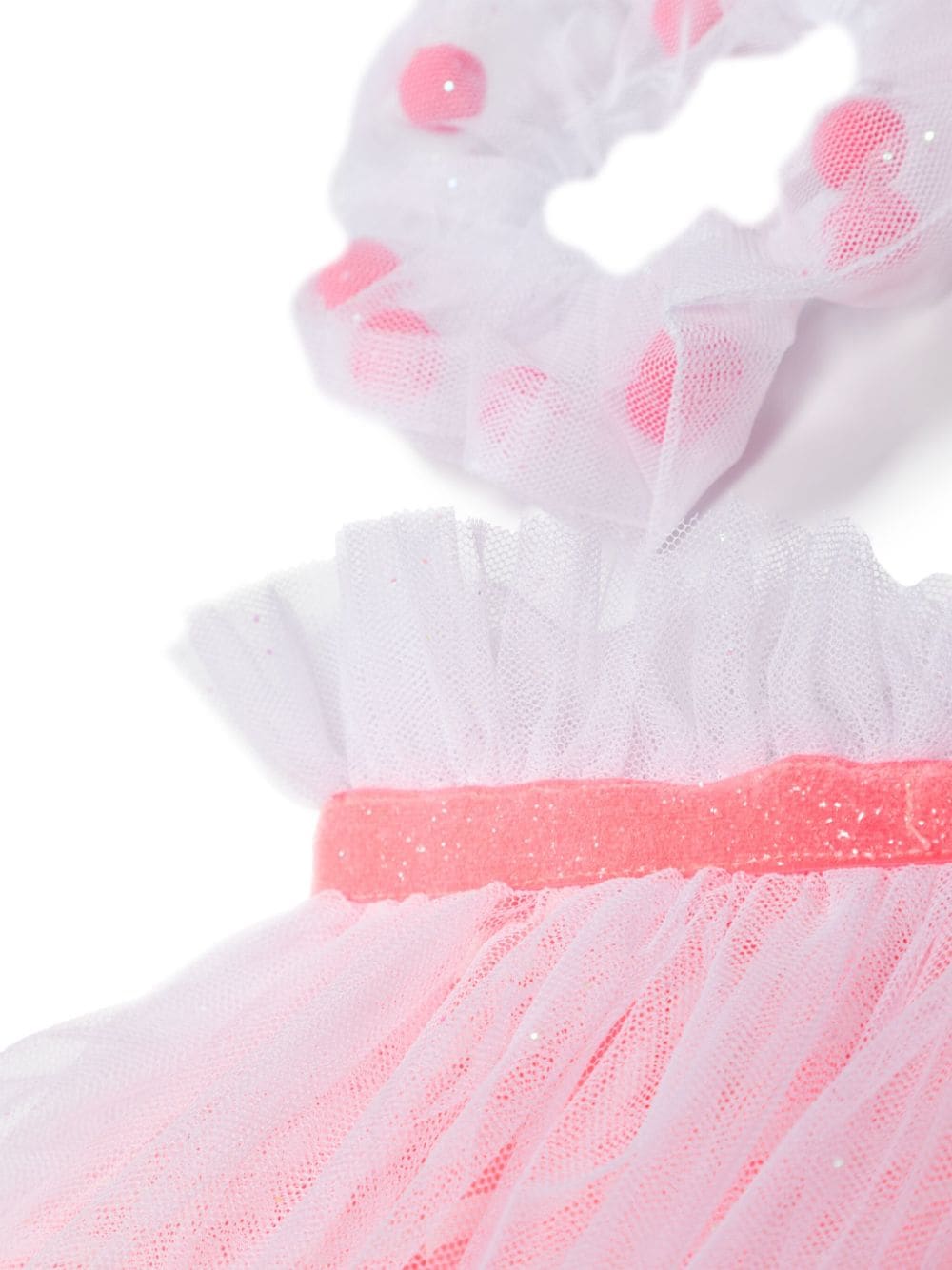Shop Billieblush Striped Tulle Tutu Skirt Set In Pink
