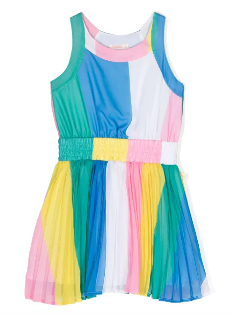 Billieblush colour-block striped dress