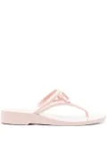 Valentino Garavani VLogo Signature thong slides - Pink
