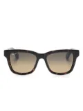 Maui Jim Hanohano square-frame sunglasses - Brown
