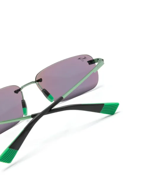 Maui Jim Lanakila rectangle-frame sunglasses LANAKILAGM62415 - 2