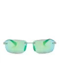 Maui Jim Lanakila rectangle-frame sunglasses - Green