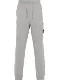 Stone Island Compass-appliqué track pants - Grey