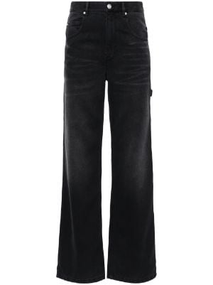 ISABEL MARANT Elore Denim Cargo Pants - Farfetch