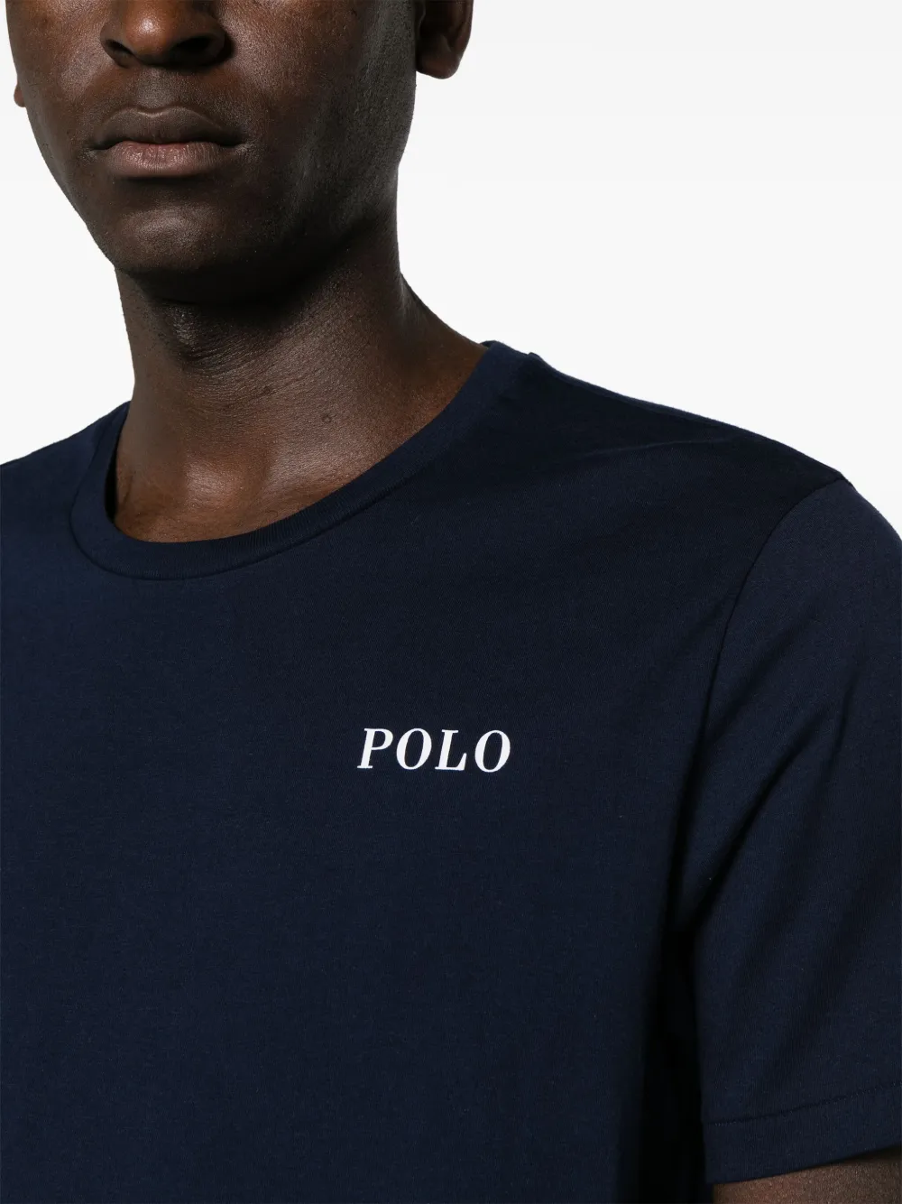 Polo Ralph Lauren T-shirt met logoprint Blauw