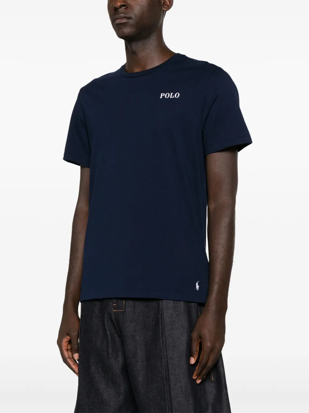 Polo Ralph Lauren T-shirt met logoprint Blauw
