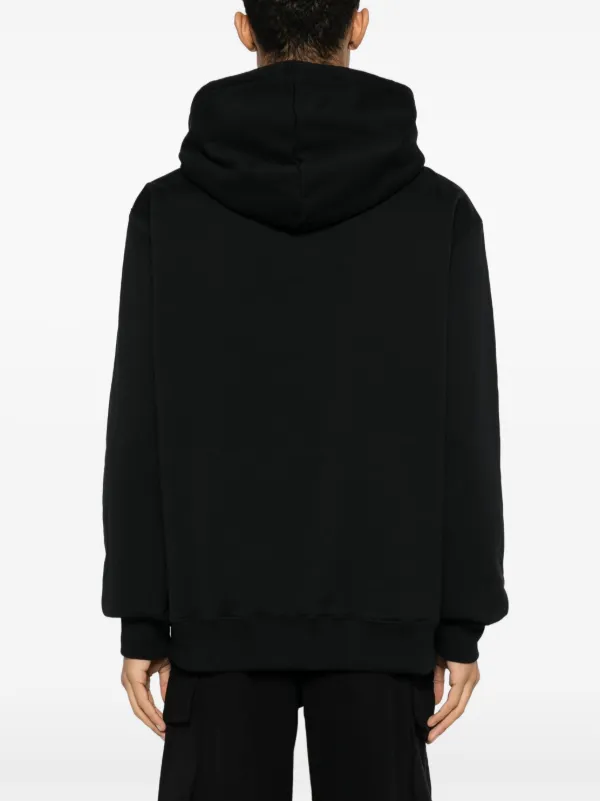 パーカー・フーディ Lanvin Black Cotton Tubular Curb Hoodie Lanvin Curb Cotton Hoodie | Black | FARFETCH