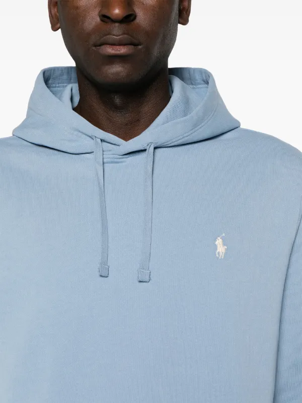 Polo ralph lauren blue hoodie online