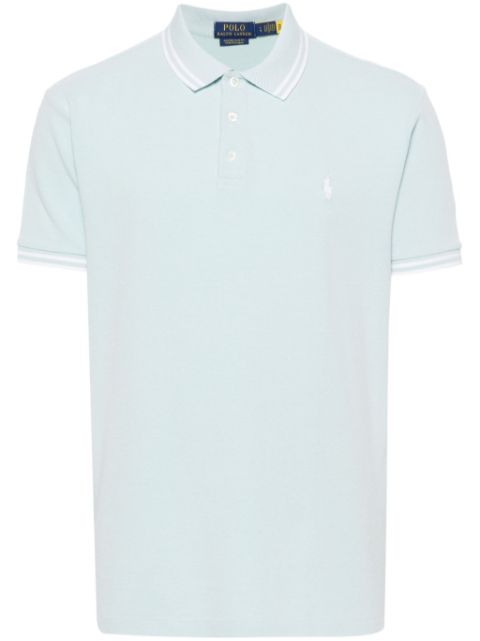 Polo Ralph Lauren striped-edge pique polo shirt Men