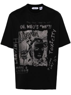 Mens lanvin best sale t shirt sale