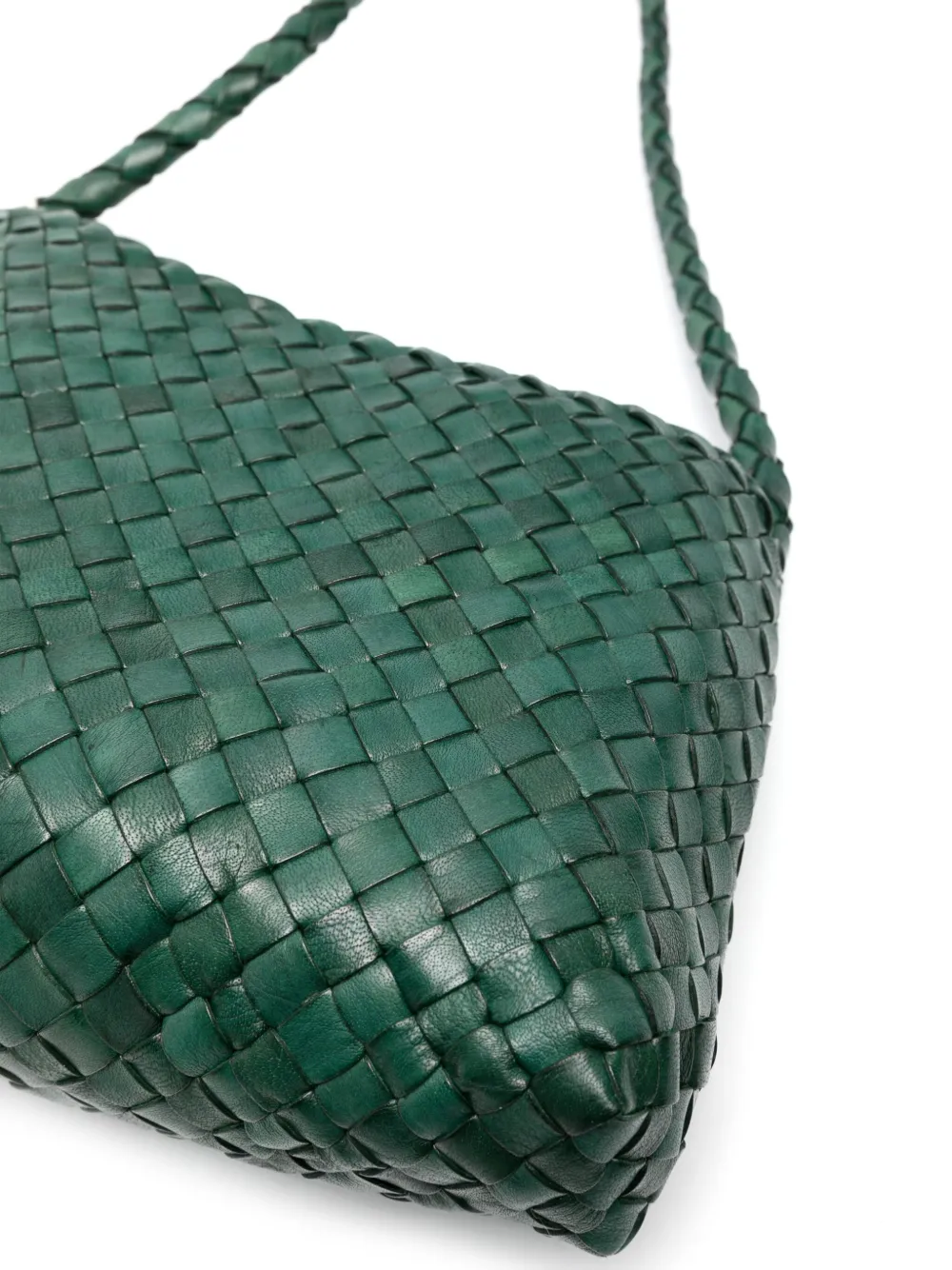 DRAGON DIFFUSION Rosanna leren schoudertas Groen