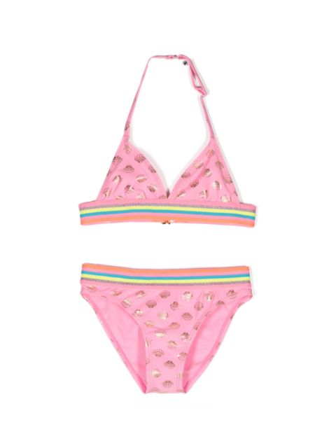 Billieblush sea-shell printed bikini set