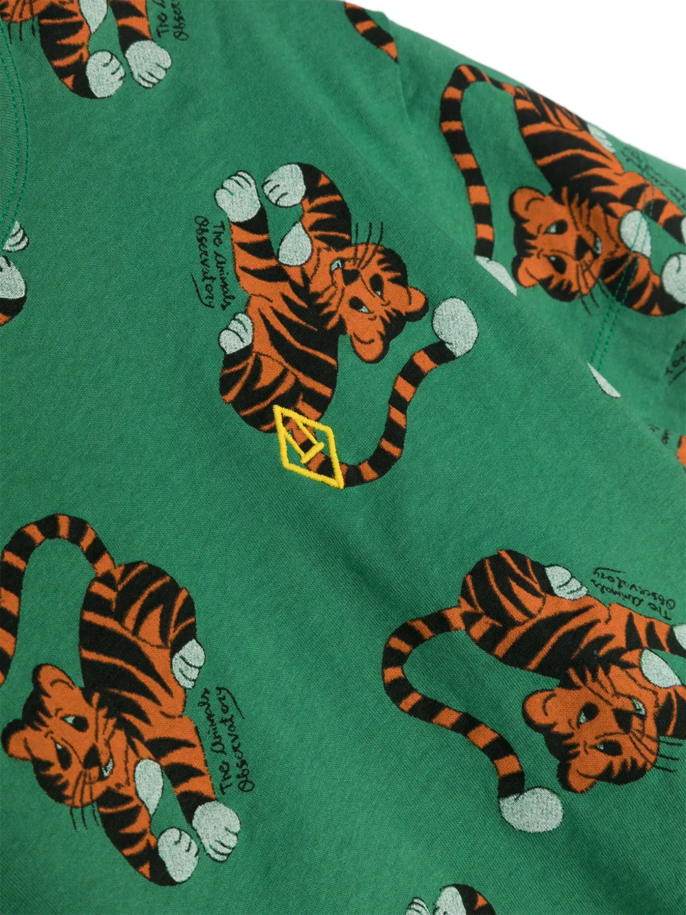 The Animals Observatory Hare Cotton T-shirt In Green