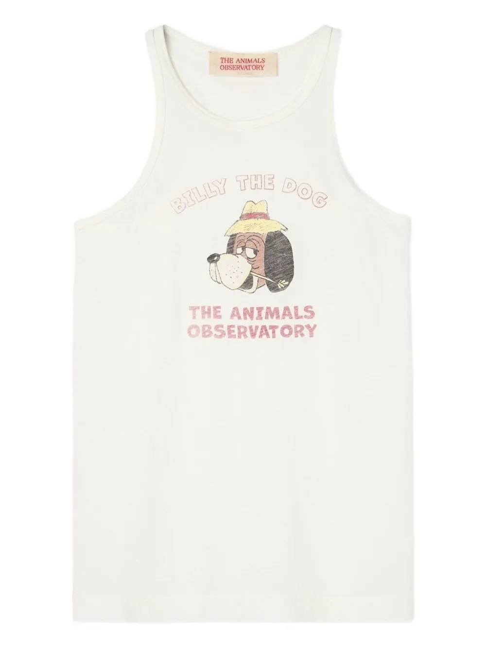 The Animals Observatory Frog graphic tank top | White | Image 1