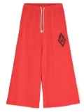 The Animals Observatory Platypus cotton track pants - Red