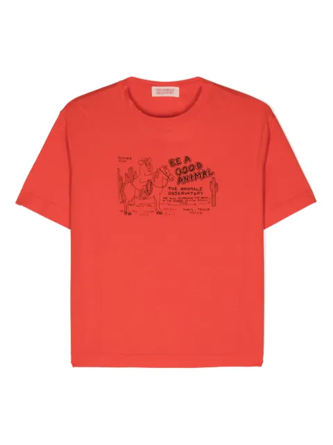 The Animals Observatory Rooster cotton T-shirt