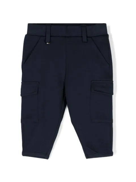 BOSS Kidswear pantalones cargo con diseño ajustado