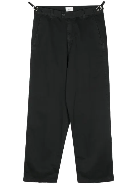 Haikure high-waist tapered trousers