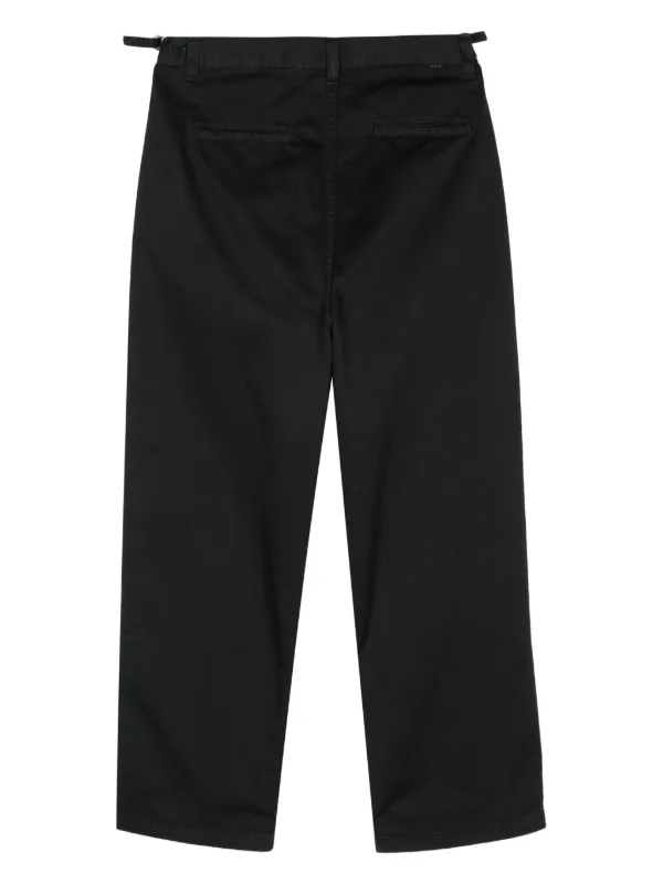 Haikure high-waist Tapered Trousers Black FARFETCH