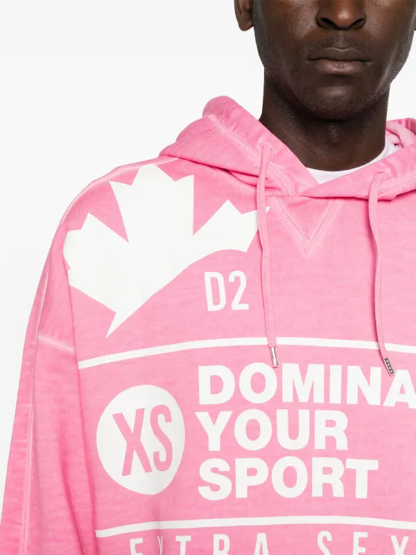 DSQUARED2 Sudadera Con Capucha y Logo Farfetch