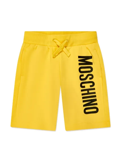 Moschino Kids logo-print shorts