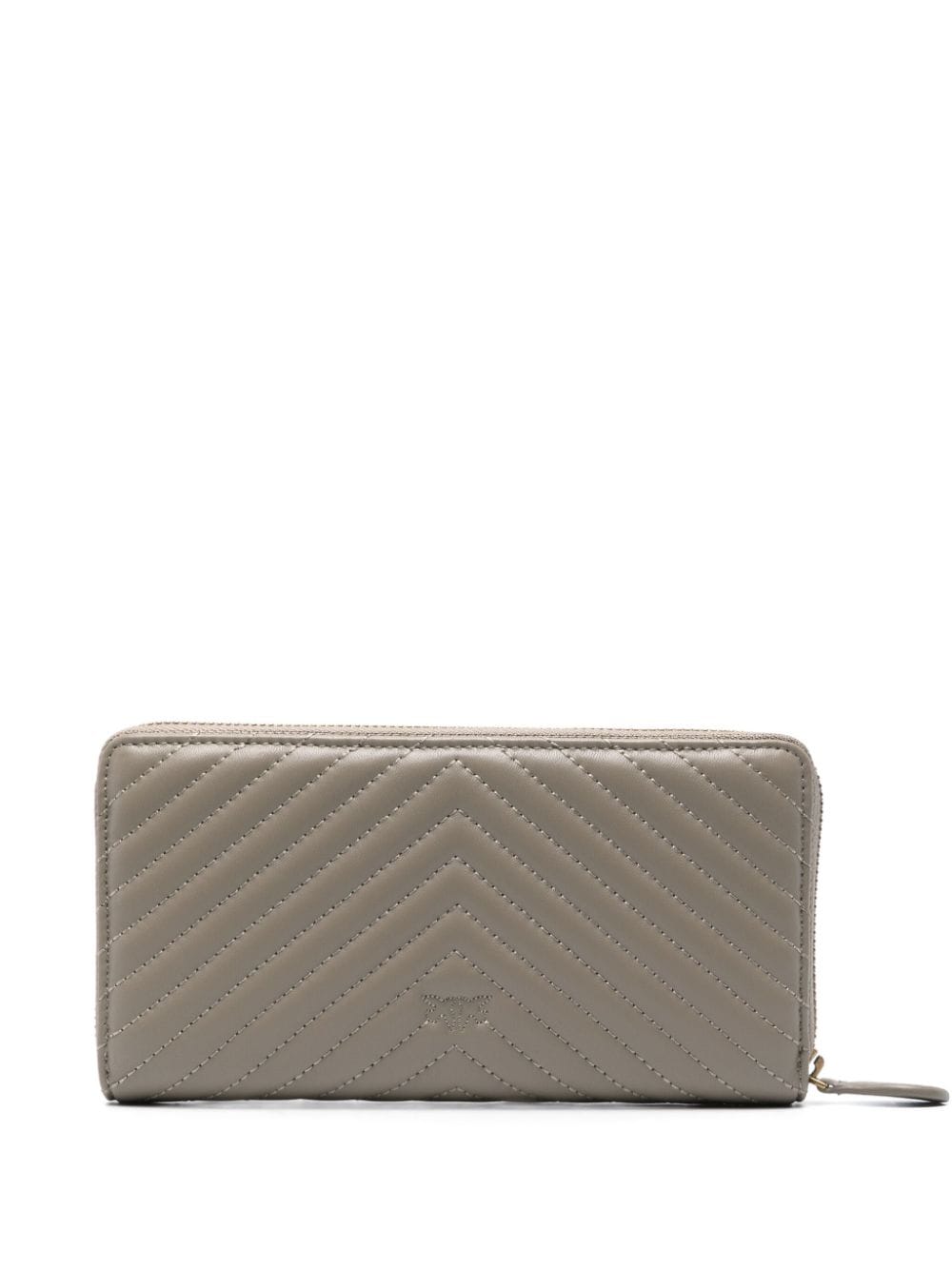 PINKO Ryder leren portemonnee Beige