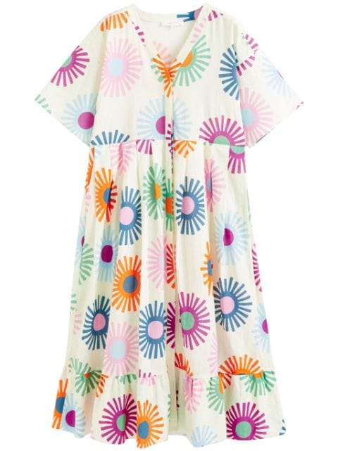 Chinti & Parker Soleil floral-print dress