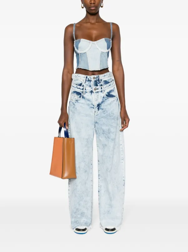 パンツ CHIARA FERRAGNI Women Straight Pants 75CBB5R2CDW54904 Blue 76CBB5W1_JEANSFPUNK_Blue.1.jpg