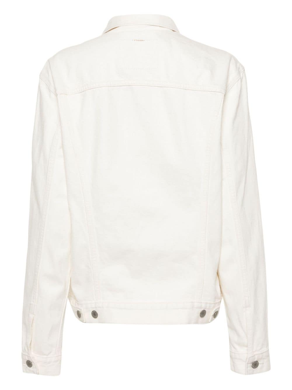 Shop Levi's The Trucker Denim Jacket In White