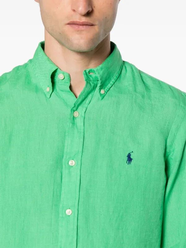 Polo Ralph Lauren Camisa Polo Pony Verde FARFETCH ES