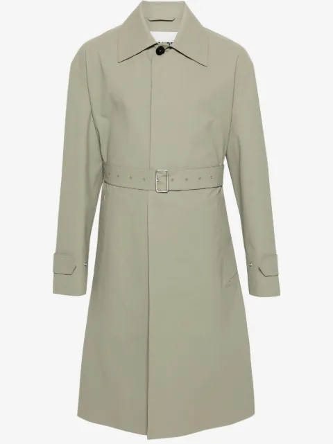Jil Sander midi trench coat