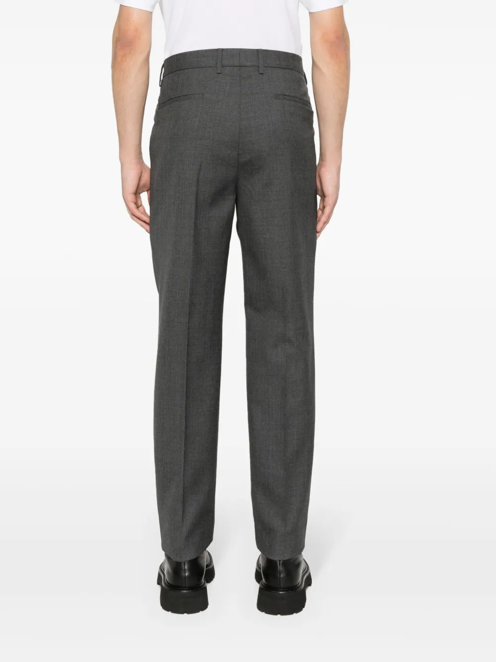 Brunello Cucinelli Broek met toelopende pijpen Grijs
