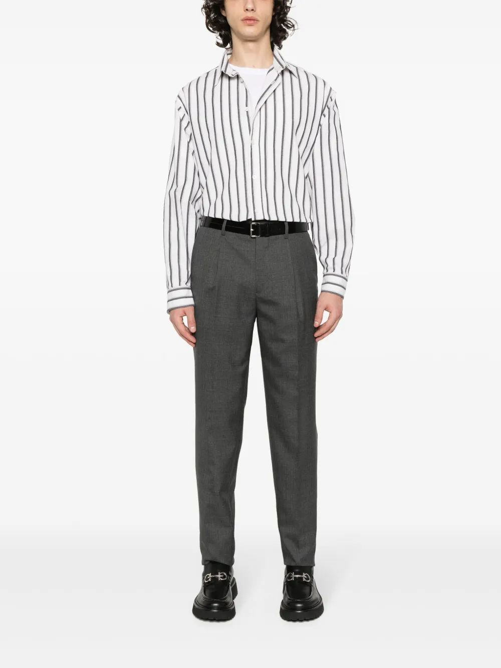 Brunello Cucinelli tapered leg trousers | Tailored Pants | Image 2