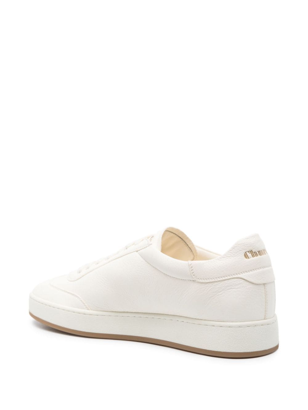 Shop Church's Largs Leather Sneakers In White