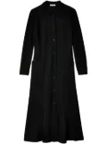 The Row Myra silk shirtdress - Black