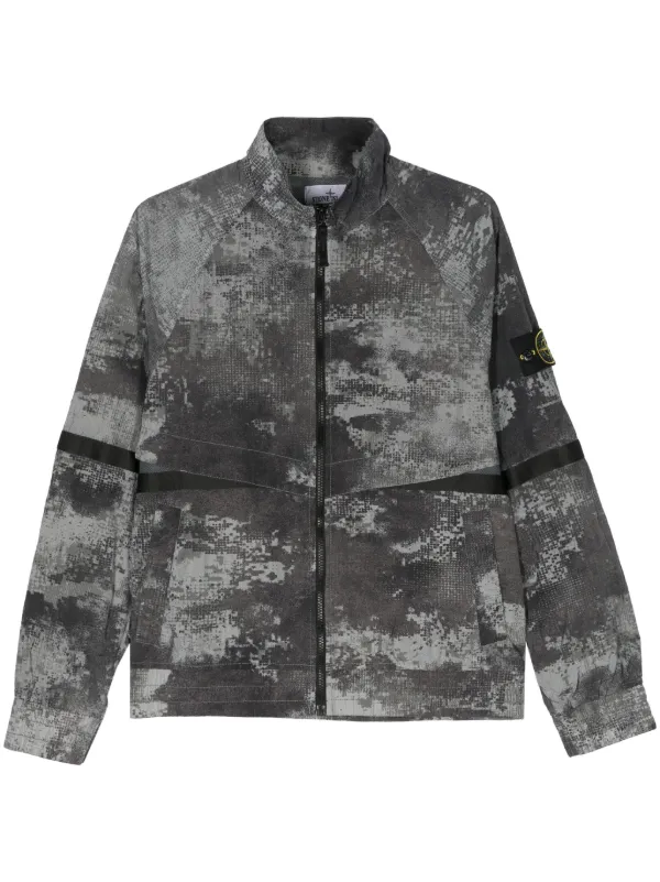 Stone  グレー ミリタリージャケット STONE ISLAND グレー ミリタリージャケット - メルカリ