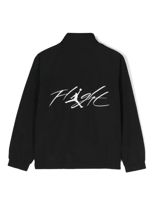 Jordan Kids logo-print Lightweight Jacket | Black | FARFETCH