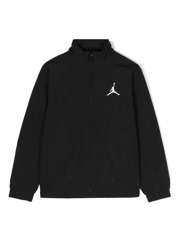 Jordan Kids logo print Lightweight Jacket Black