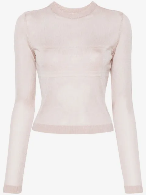 Chiara Ferragni Maxi Logomania fine-knit jumper