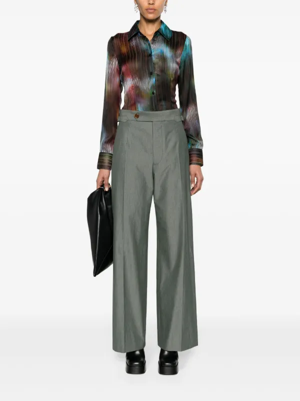 Vivienne Westwood Lauren high-waist wide-leg Trousers